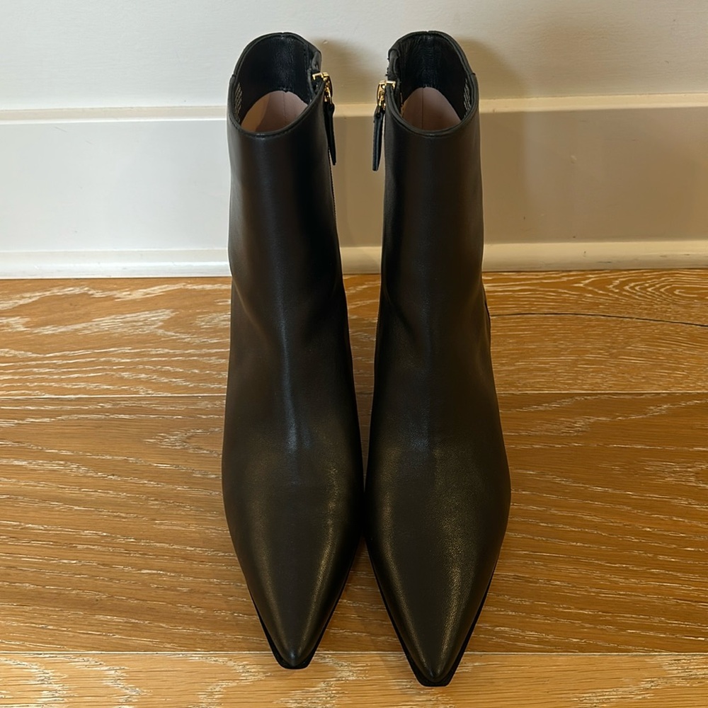 J. Crew Stevie in black leather…NEW without box